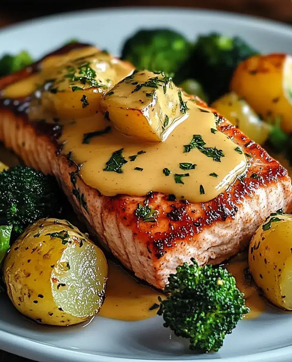 Aromatischer Zitronenbutterlachs mit knusprigen Kartoffeln - kochenblog.com image 2