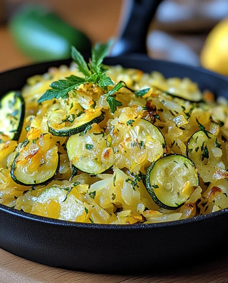 Cremige Zucchini-Reis-Pfanne für schnelle Abendessen - kochenblog.com image 2