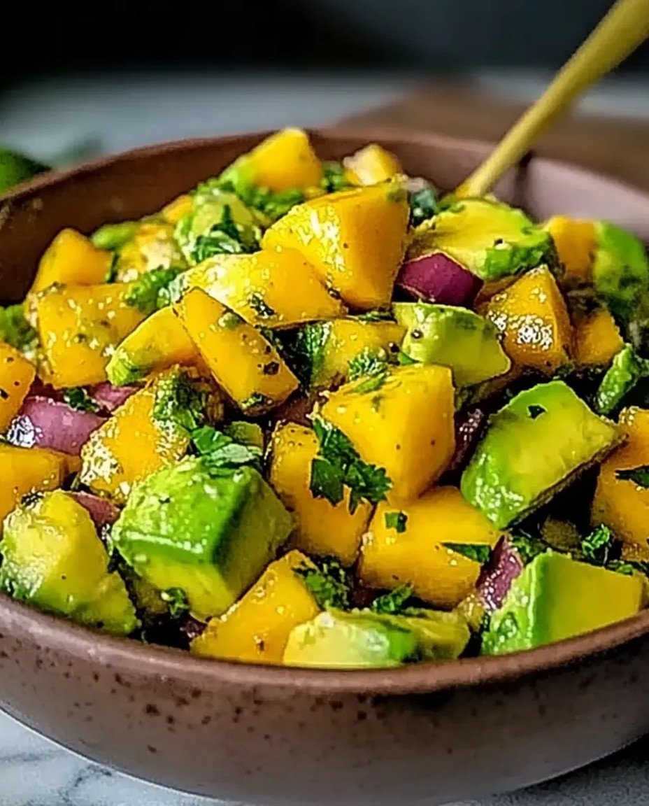Cremiger Avocado Mango Salat – perfekt für den Sommer - kochenblog.com image 2