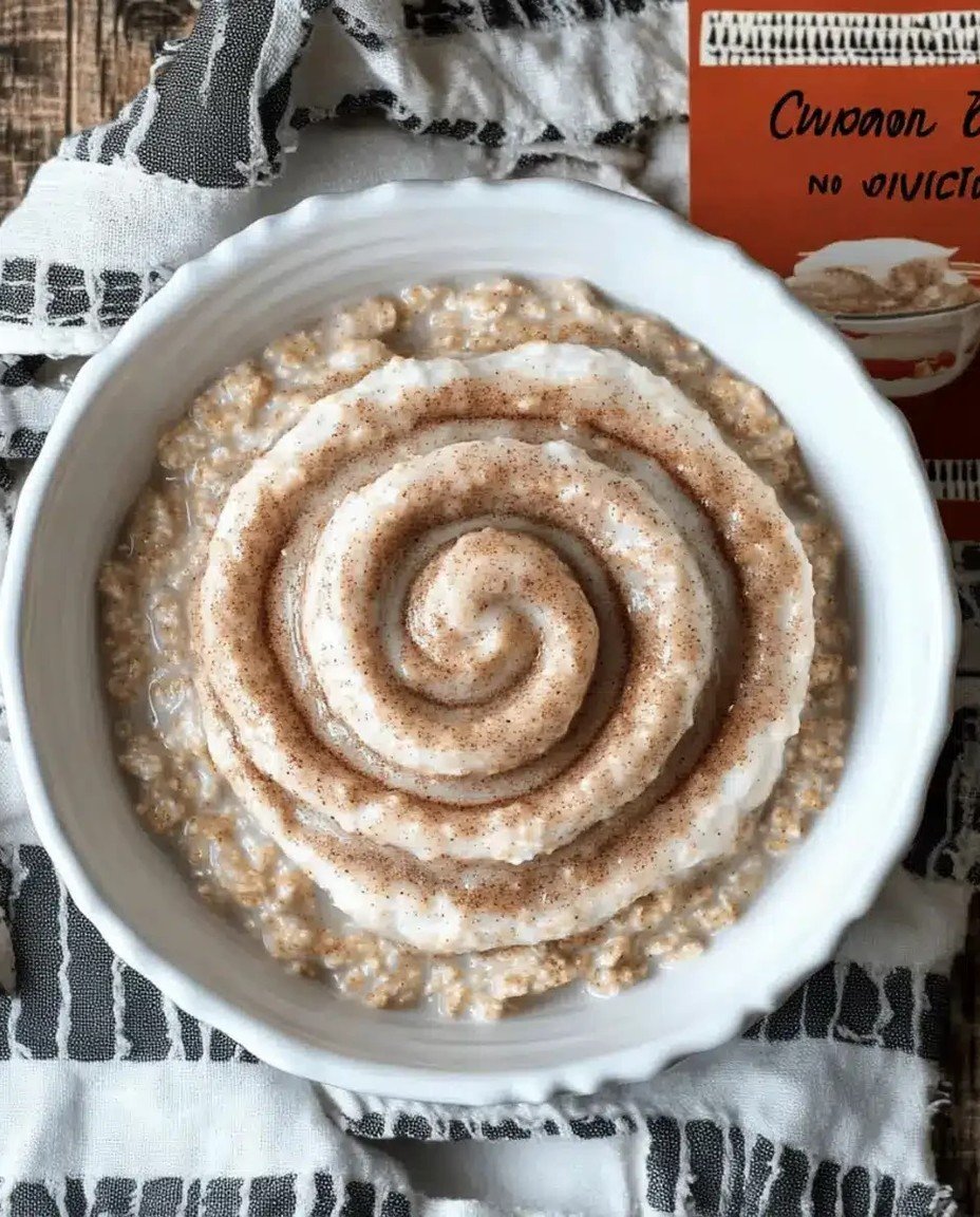 Cremiges Zimtschnecken Porridge für dein Frühstück image 2