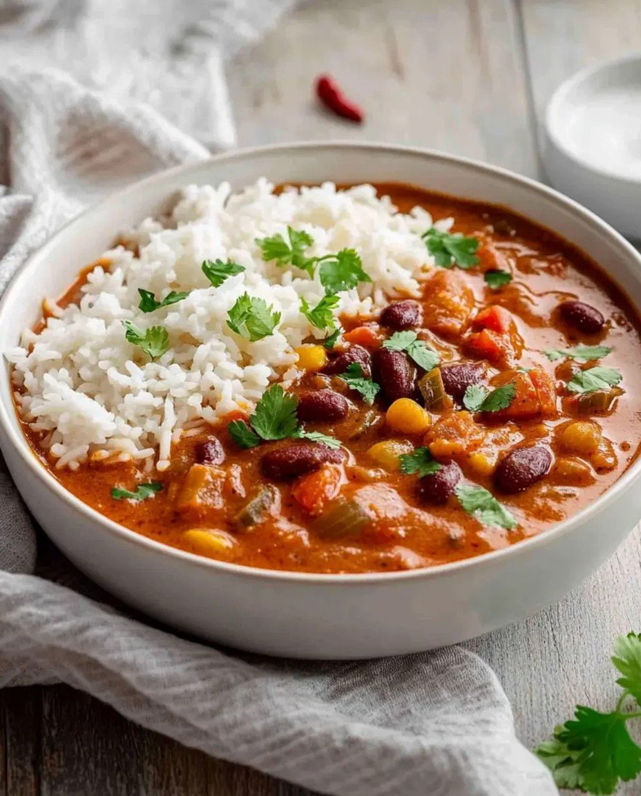 Cremiges einfaches Kidneybohnen Curry mit Kokosmilch – lecker! - kochenblog.com image 2