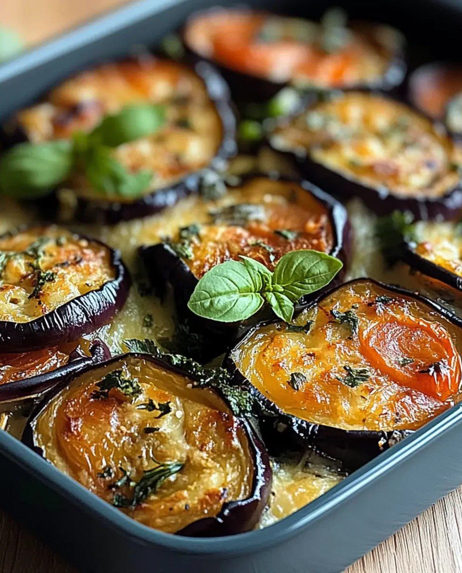 Köstliche Aubergine mit aromatischer Tomatensauce und Käse - kochenblog.com image 2