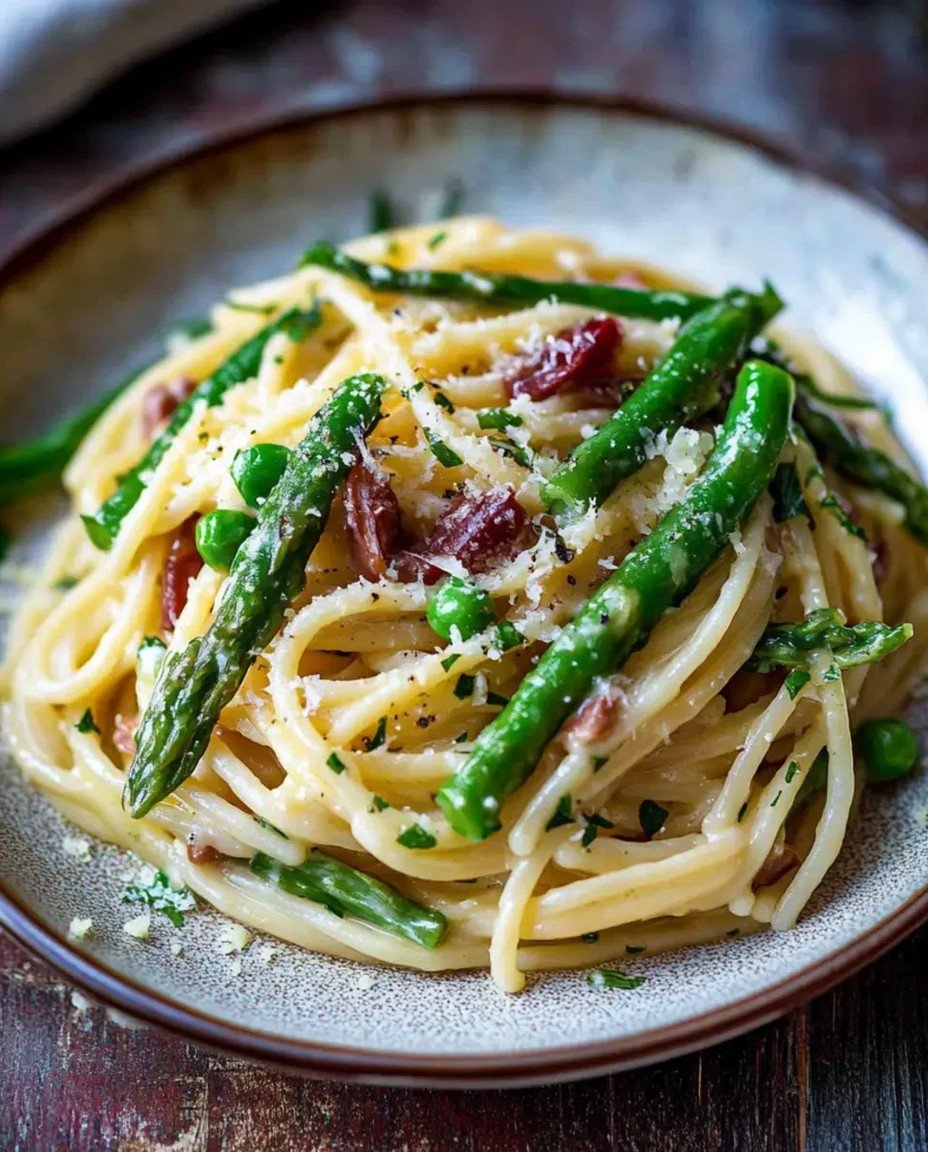 Leckere Pasta mit grünem Spargel – schnell und einfach zubereitet - kochenblog.com image 2