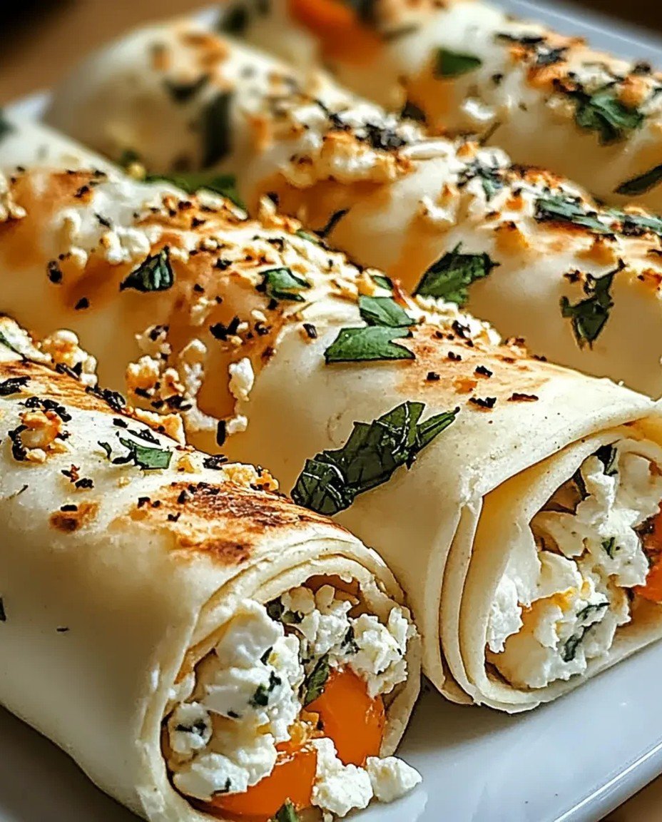 Möchten Sie Tortilla-Rollen Mit Feta Als Perfekten Snack Machen? image 2
