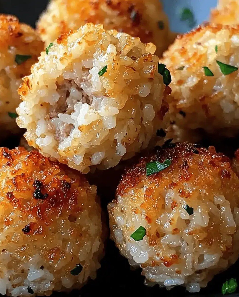 Wie Gelangen Perfekt Knusprige Reisfleischbällchen Ohne Frittieren image 2