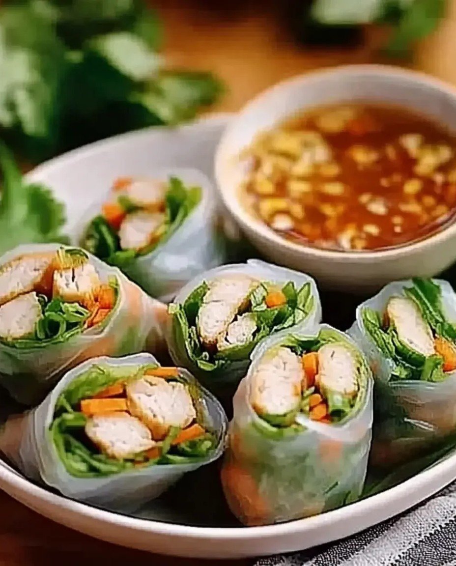 Wie Kochen Sie Vietnamische Sommerrollen mit Hähnchen Perfekt? image 2