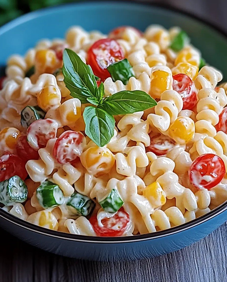 Wie Macht Man Cremigen Kinder Nudelsalat Mit Frischkäse? image 2