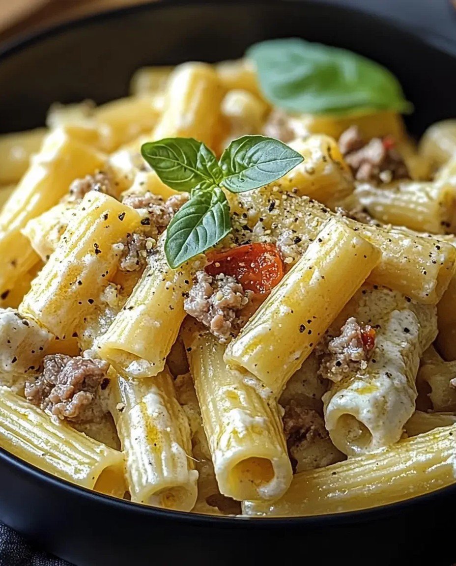 Wie Macht Man Die Einfache Freude Cremiger Hack-Feta Rigatoni? image 2