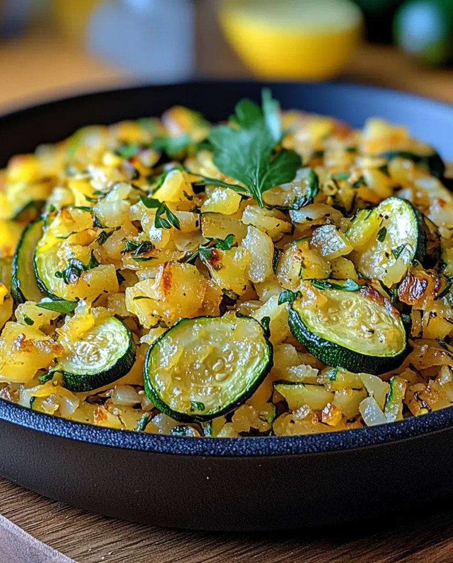 Wie Sie Zucchini-Reis-Pfanne Schnell Und Würzig Machen image 2