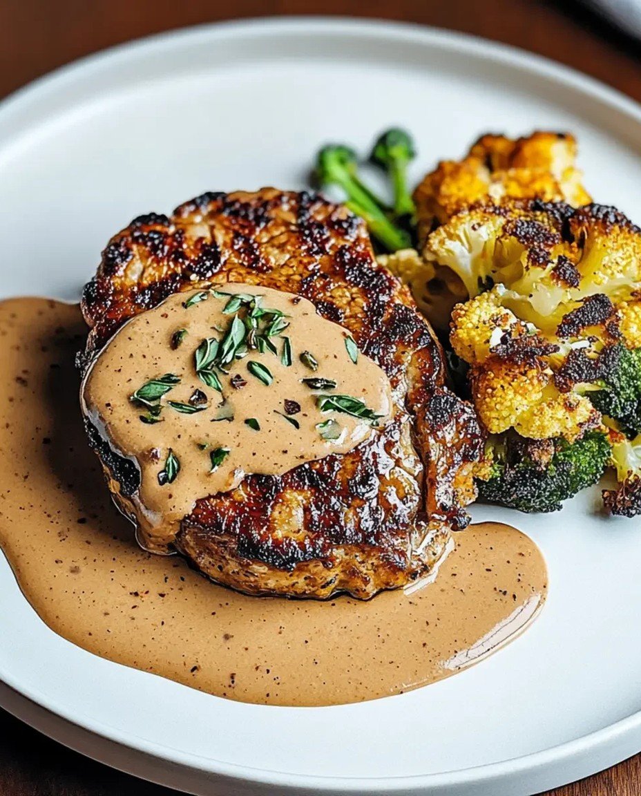 Wie Sie das Perfekte Blumenkohlsteak Mit Pfefferrahmsauce Machen image 2